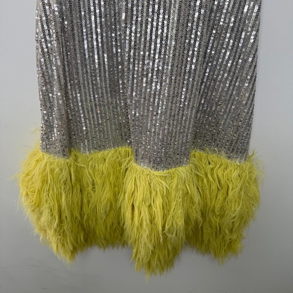 Anthropologie Siempre Deco Sequin Feather Tunic - Picture 3 of 8